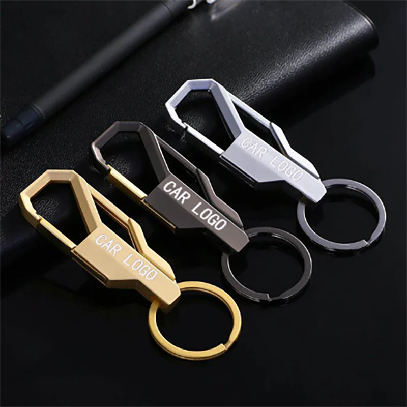 

For mitsubishi outlander Laser engraved metal keychain car keychain key ring key management ring gift decoration car key chain