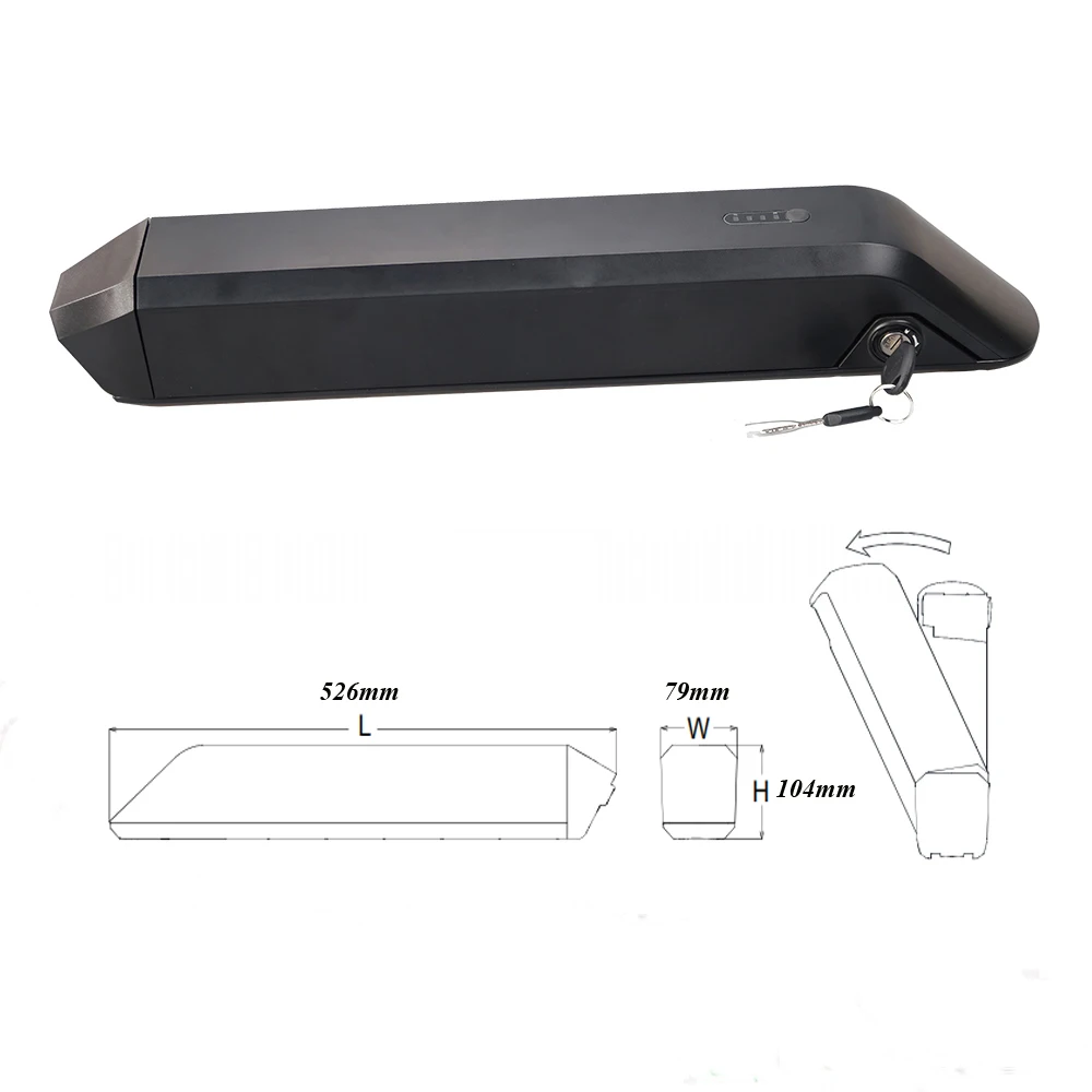 US stock Samsung 48V 750W Himiway fat tire electric bike battery 17.5Ah 52V KIRIN E Cruiser Escape ebike | Спорт и развлечения