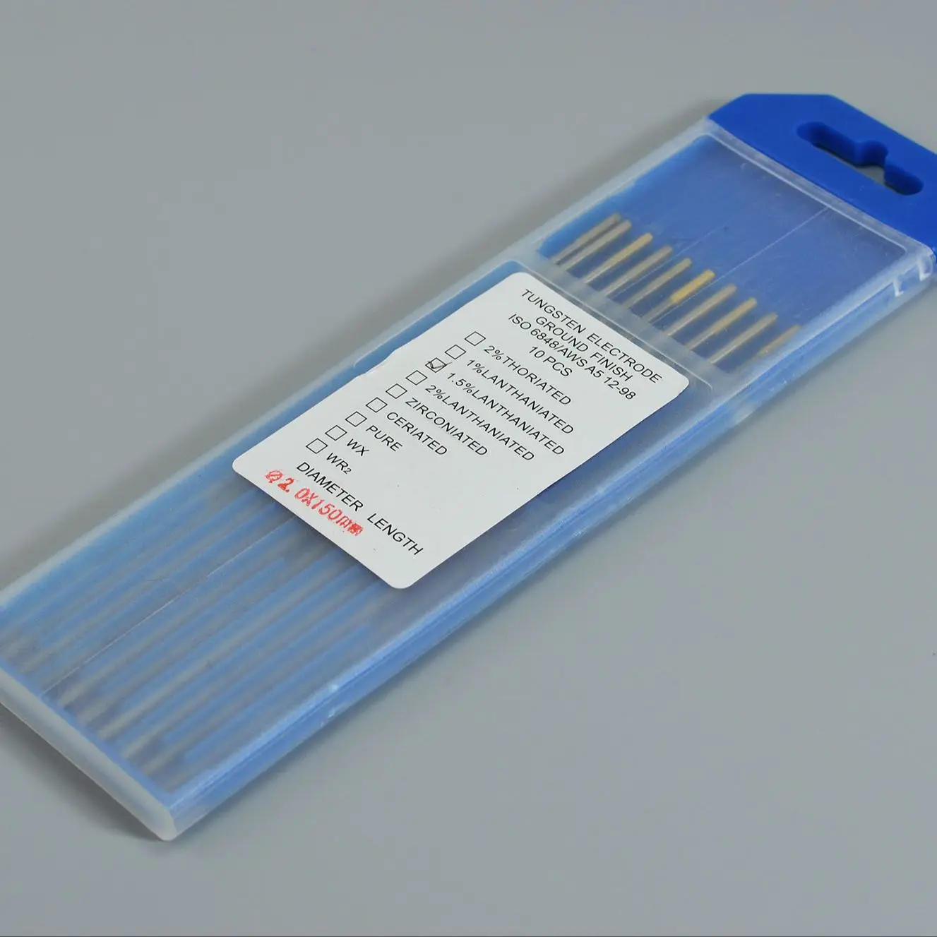 Вольфрамовый вольфрамовый электрод WL15 для сварки вольфрамовым электродом