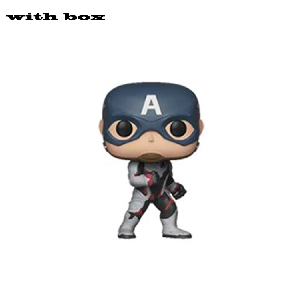 Новинка! Фигурки героев Endgame THOR THANOS POP из винила коллекционные модели игрушек с