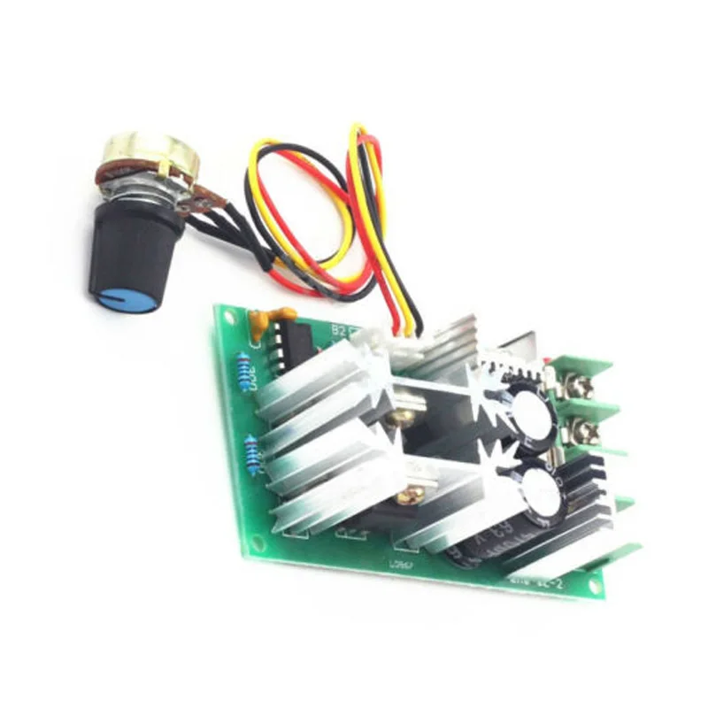 New Ultra-small DC 12V 24V 36V 48V PWM Mini Motor Speed Controller Switch 20A |