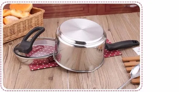 Кастрюля для молока, кастрюля, высокое качество, кастрюля, кастрюля, 2л, кастрюля, кухонная посуда