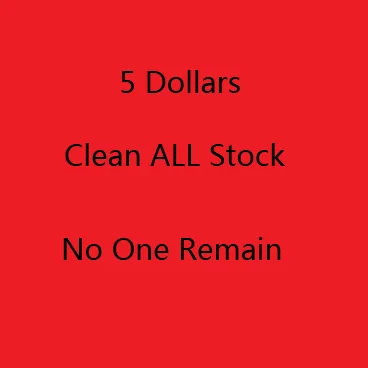 5 доллеров очистите все большие огни распродажа чтобы ликвидить запас подарок