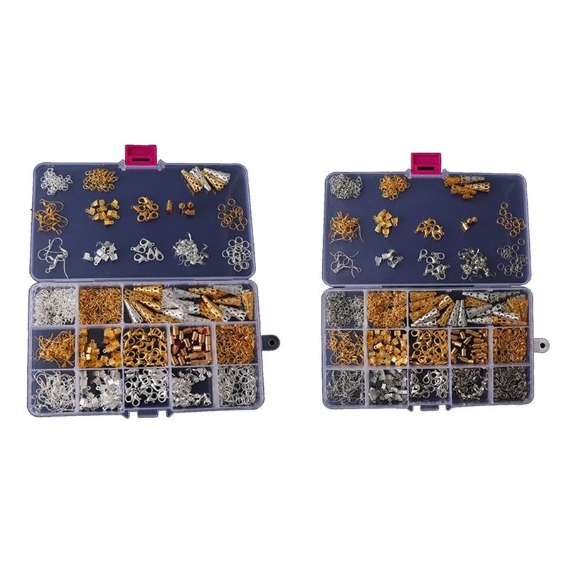 

Jewelry Making Kit DIY Earring Material Repair Tool Open Loop/Lobster Clasp/Buckle