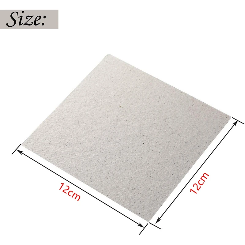 50x универсальная печь Miniwave слюда хлопья 12x12 см волновая печь|Детали микроволновых