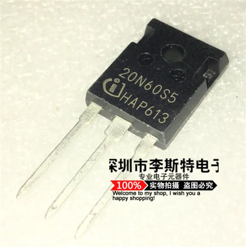 

10 шт. 20N60S5 SPW20N60S5 TO-247 600V/20A