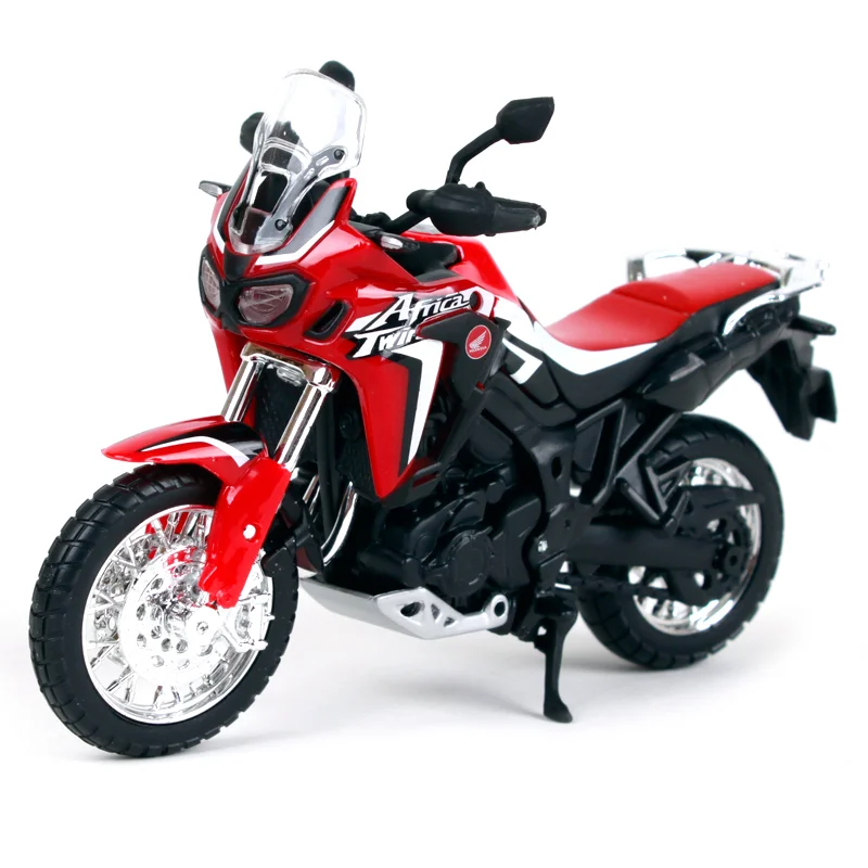 Maisto 1/18 1:18 весы Honda CRF 450R мотоциклы литье под давлением дисплей модели подарок на день рождения игрушки для мальчиков - Цвет: Africa Twin DCT