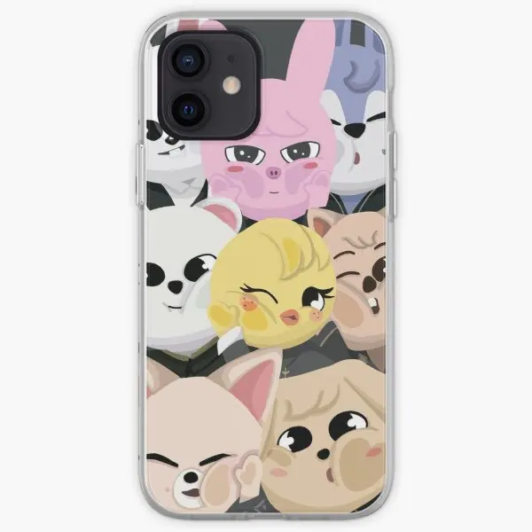 

Чехол Skzoo Stray Kids Skz для телефона iPhone 11 12 13 Pro Max Mini 5 5S SE 6 6S 7 8 Plus X XS XR Max, мягкий силиконовый чехол с рисунком