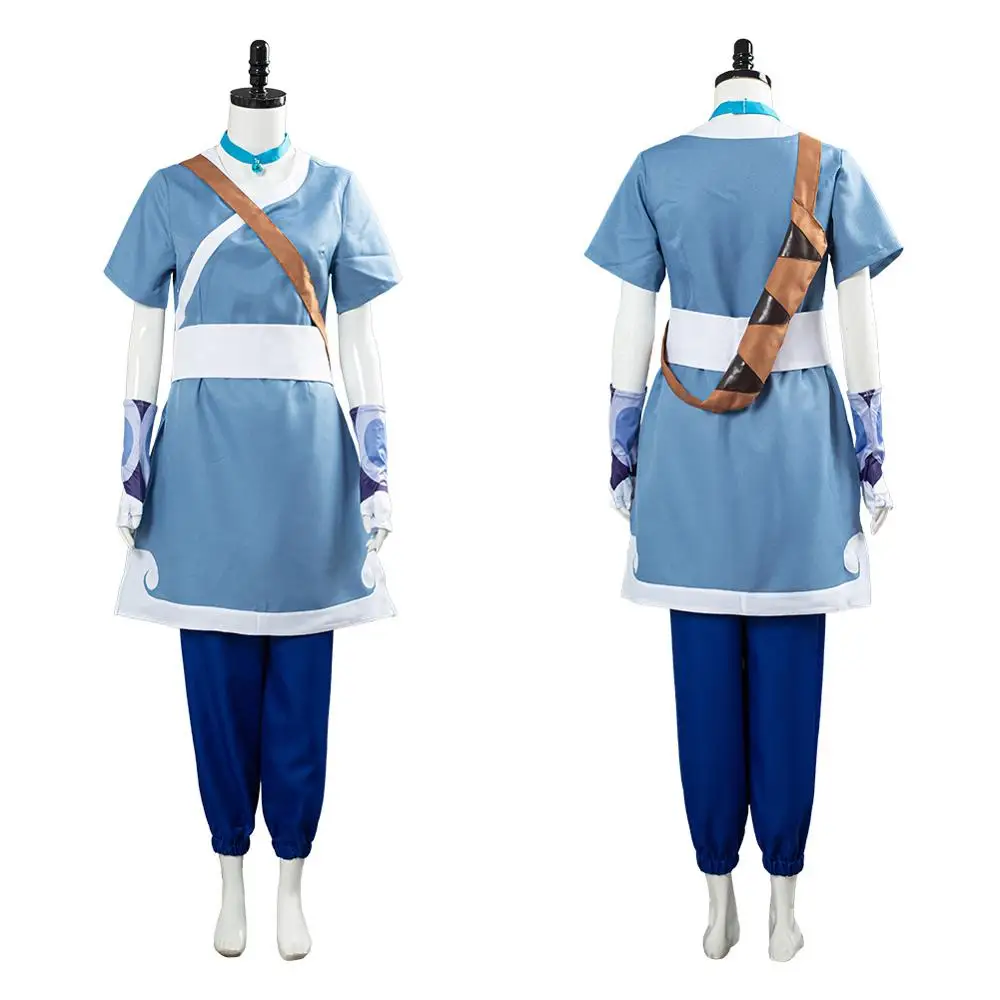 Костюм для косплея Аватара The Last Airbender Katara костюм карнавалы на Хэллоуин |