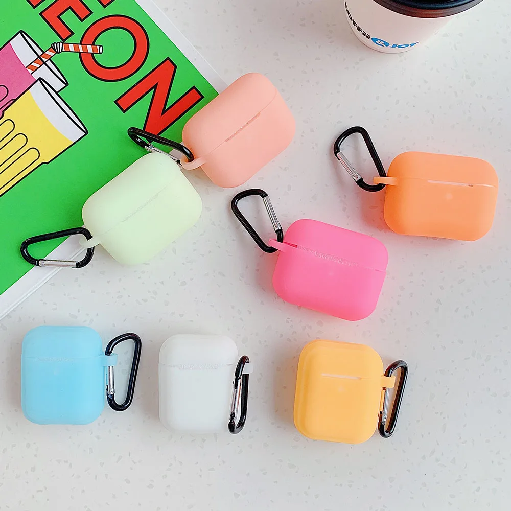 Светящийся чехол для наушников AirPods Pro 2 1 симпатичный s AirPod Air Pods 3 Мягкий защитный