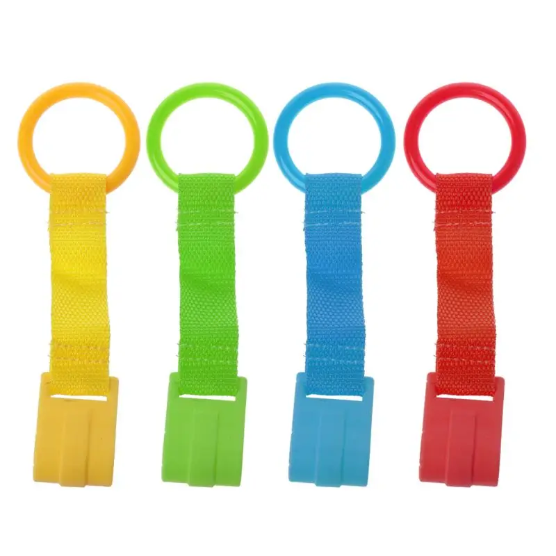 

2021 New Baby Bed Portable Crib Stand Up Multi-color Wake Up Hook Pull Ring Foldable Pendants Toys