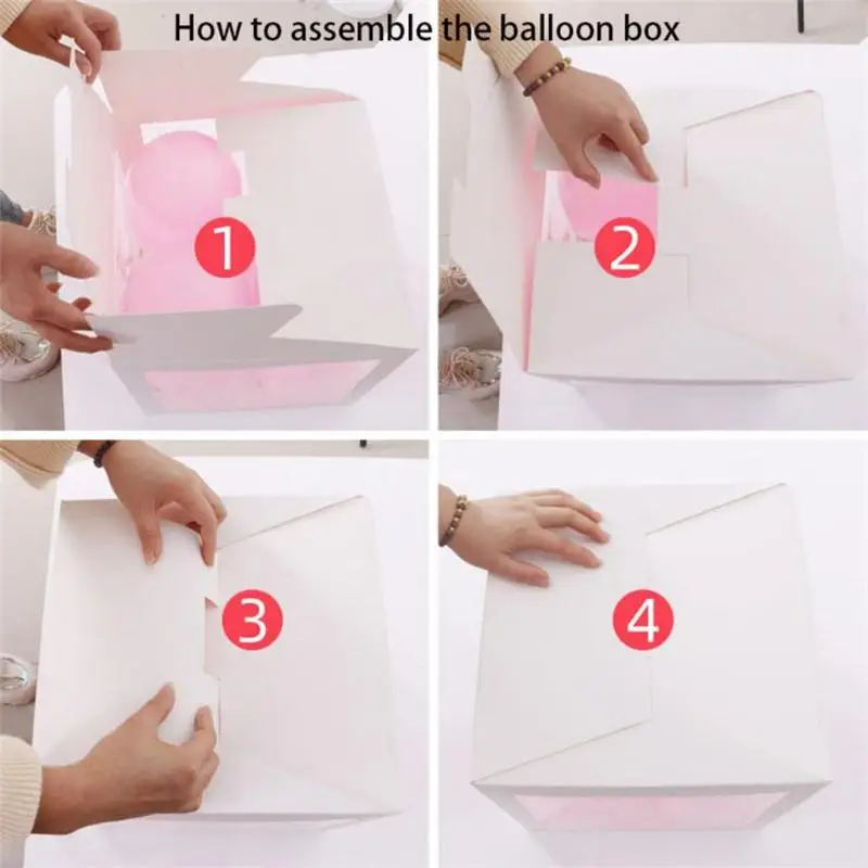 

Letter A- Z Alphabet Custom Transparent Name Box Baby Shower Boy Girl Wedding Birthday Party Decor Kids Gender Reveal Home Decor