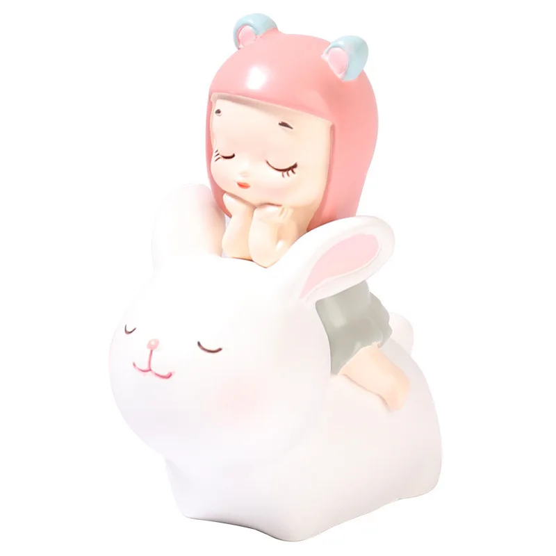 

Creative cute cartoon Mini fairy tale girl resin ornaments home decoration children's room decoration crafts