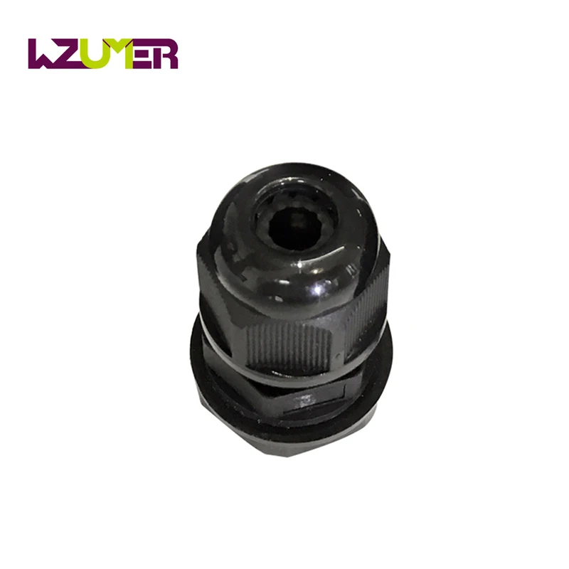 Сальник для кабеля 10 шт. высокого качества IP68 PG7 для 3-6,5 мм водонепроницаемый нейлон уплотнительная кольцевая прокладка Пластиковый Кабельный разъем