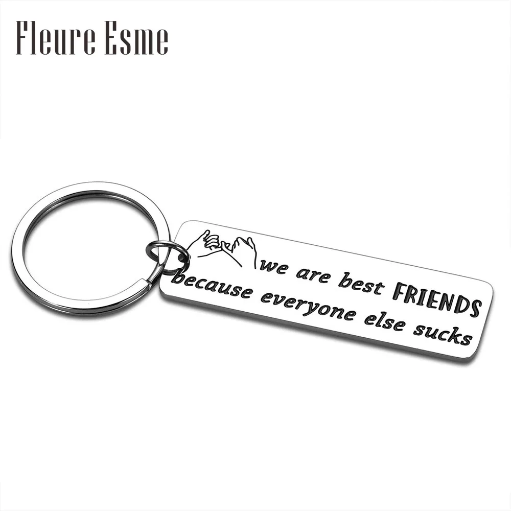 Брелок для ключей с надписью Лучший Друг на день рождения Рождество