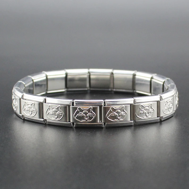 Браслет Hapiship из нержавеющей стали с изображением кошки 9 мм G009 2019|bracelet fashion|fashion