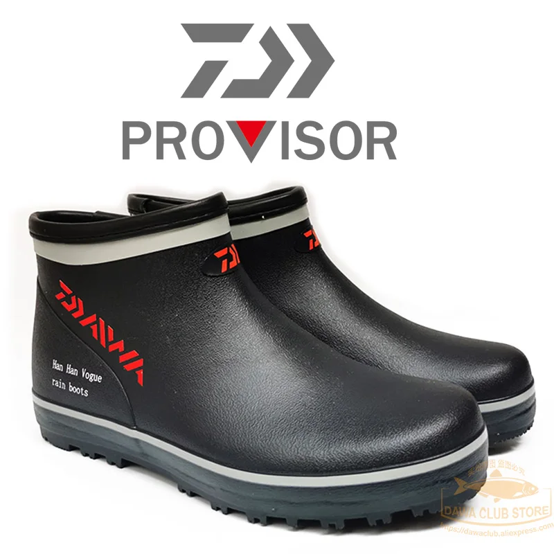 

2021 DAWA Fishing Shoes Anti-skid Fishing Thigh Boots Waterproof Water Shoes Outdoor Upstream Boots Rubber DAIWA Fishing Boots
