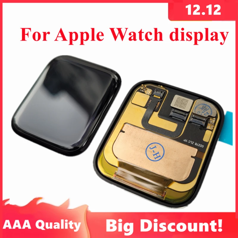 Original For Apple Watch S1 S3 S4 S5 S6 S7 SLCD Display Touch Screen Digitize Replacement S2 40mm 42mm LCD | Мобильные телефоны и