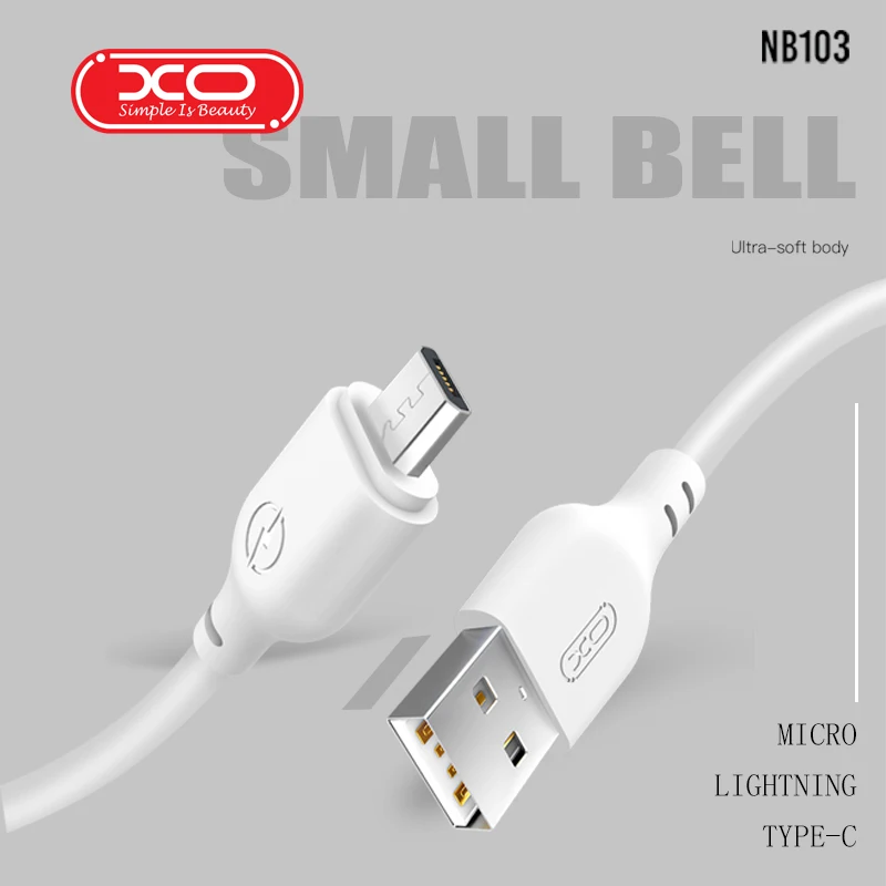 USB кабель XO Type C для HuaweiP30 Micro передачи данных и зарядки мобильный телефон ноутбук