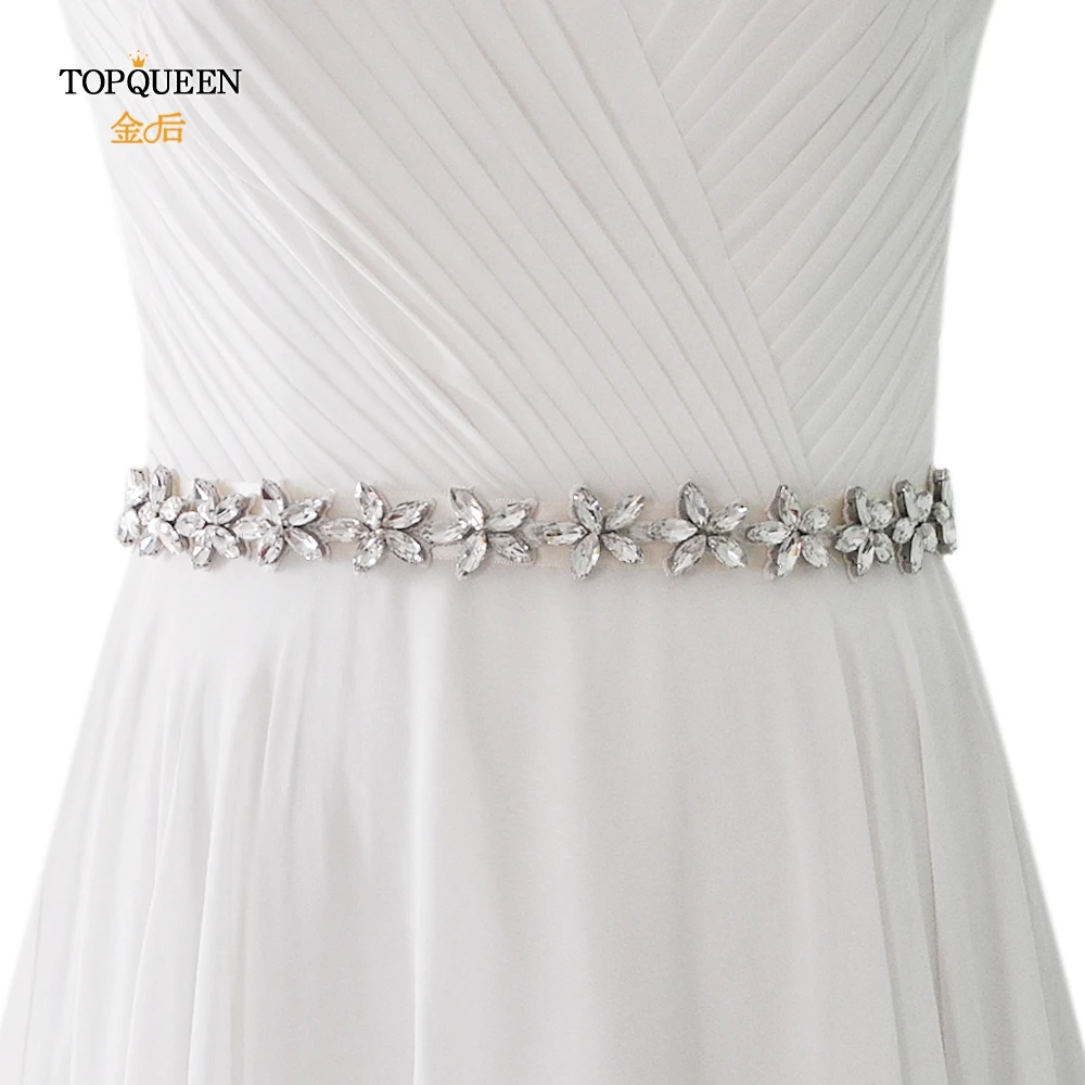 TOPQUEEN S96 DIY Формальные Свадебные украшенные ремни для женщин вечерние платья с