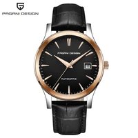 pagani design top brand luxury mens automatic mechanical watch fashion waterproof automatic date waterproof leather watch %d1%87%d0%b0%d1%81%d1%8b