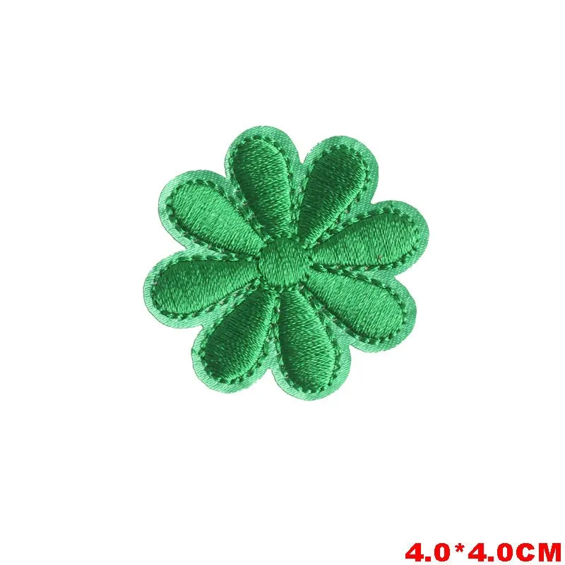 Cute Plant Patch for Clothing Iron on Sunflower Patches Heat Transfer DIY Embroidery Giraffe Badge Stripe Clothes Applique G | Дом и сад