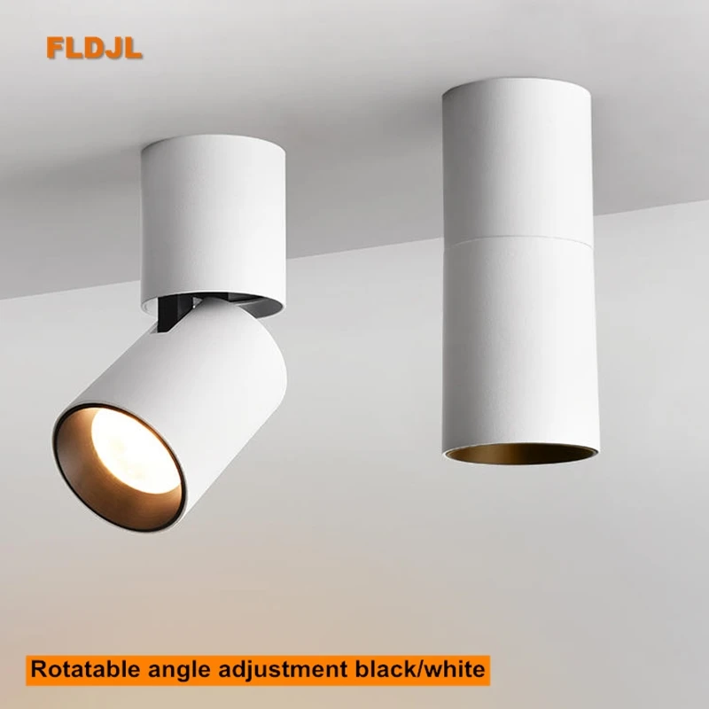 Dimmable вращающийся светодиодный светильник 10 Вт 15 20 Регулировка поверхности COB