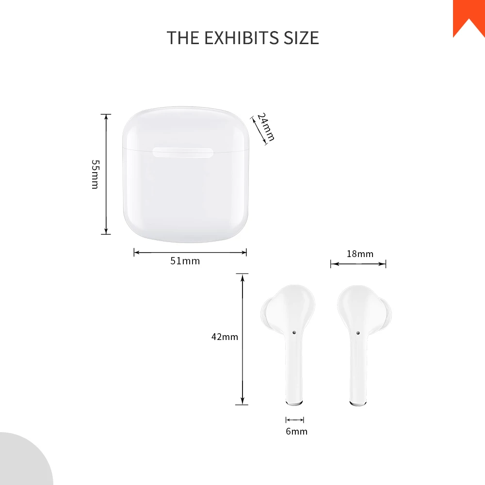 i9x tws bluetooth earphones mini wireless earbuds sport handsfree earphone cordless headset with charging box for xiaomi phone free global shipping