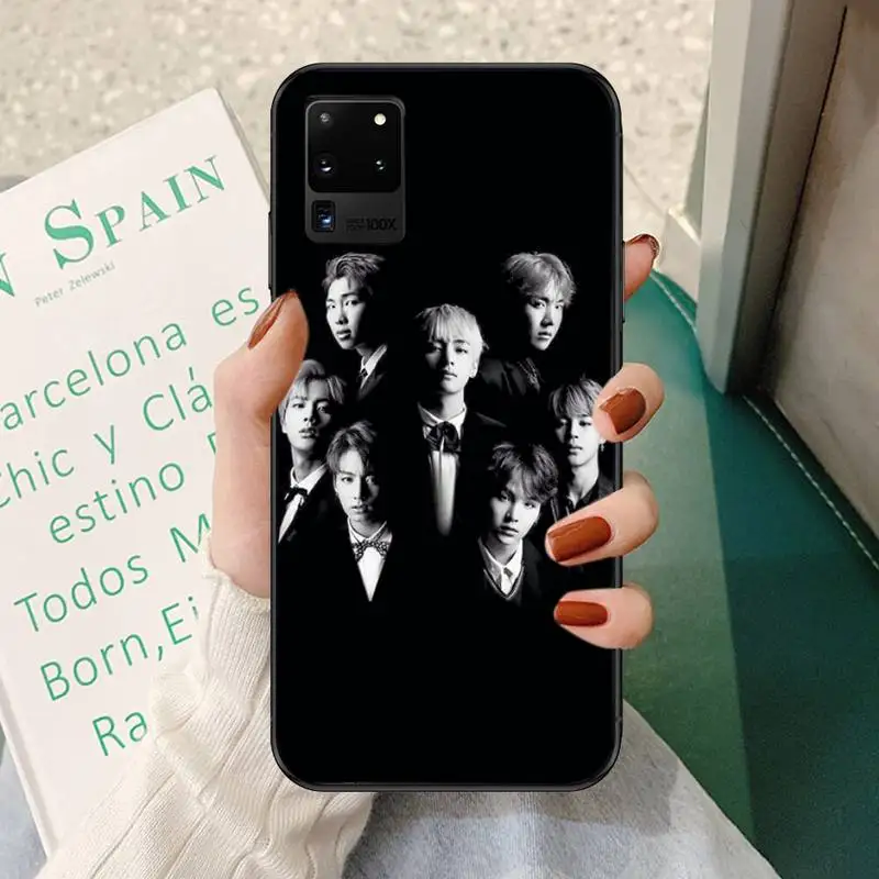 

Phone Case For Samsung A51 71 31 40 30s 21s Galaxy S9 10 20 Plus Note9 10pro 20 20ultra Soft Cover Bangtan Boys Kpop