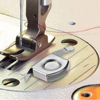 Magnetic Seam Guide 2PCS Sewing Accessories Narrow Rolled Hem Sewing Machine Presser Foot Setting Gauge Household Sewing Tools
