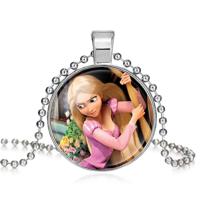 Модное ожерелье Эльзы Анна Снежной королевы Женская длинная цепочка ювелирное