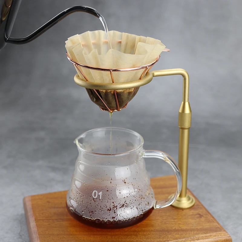 Zingana деревянный металлический Пробойник с регулируемой высотой дизайн держатель