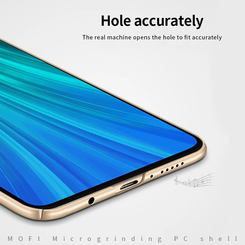 Для Xiaomi Redmi Note 8 Pro чехол MOFI Ультратонкий чехол жесткий чехол для Xiaomi Redmi Note 8 Pro Чехол Для Телефона