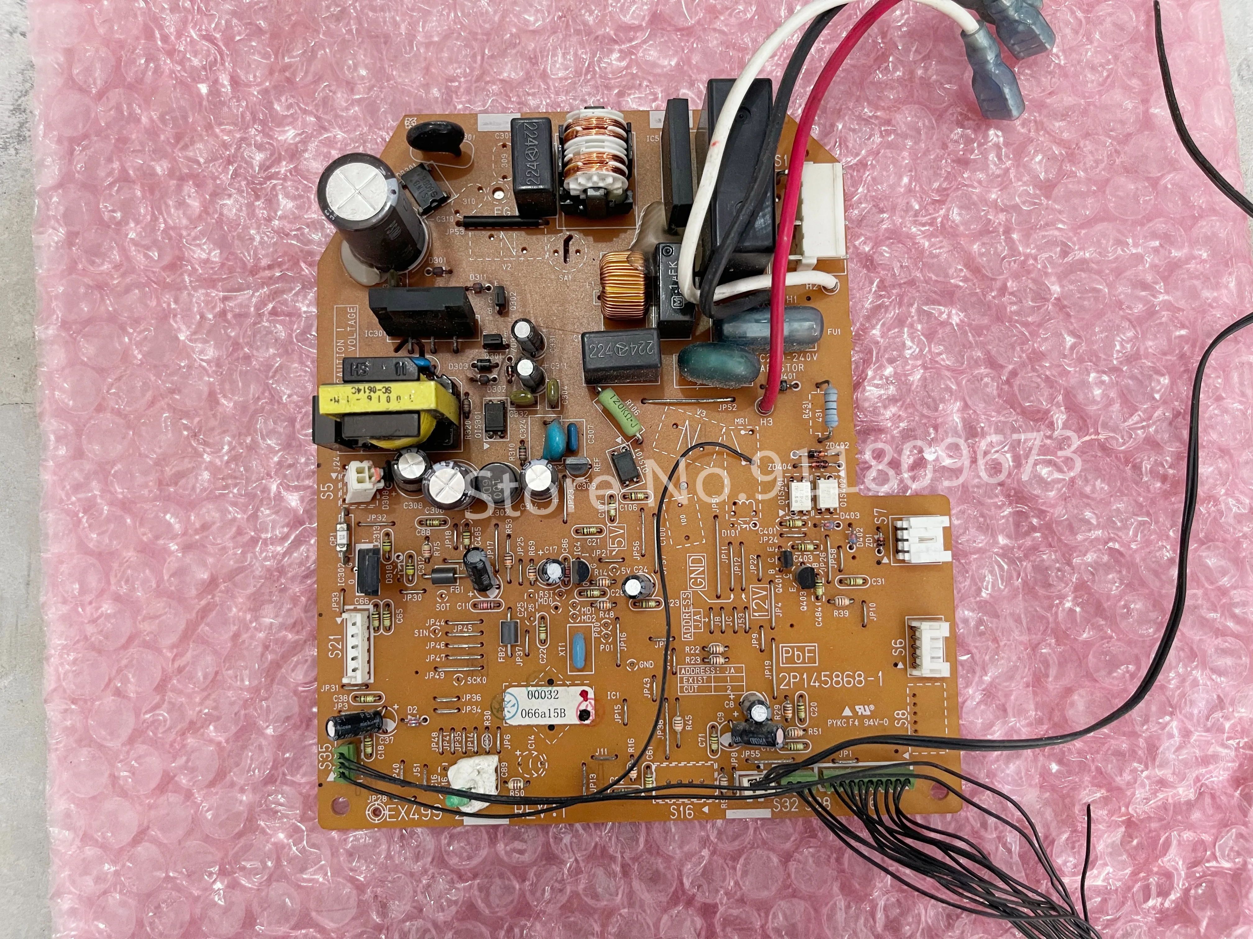 

good working for air conditioning motherboard Computer board 2P145868-1 2P131149-1 EX549 FDXD25DV2C