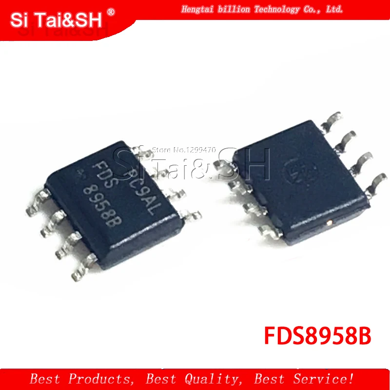 10 шт. FDS8958B FDS8958A FDS8958 8958A 8958B MOS SOP8| |