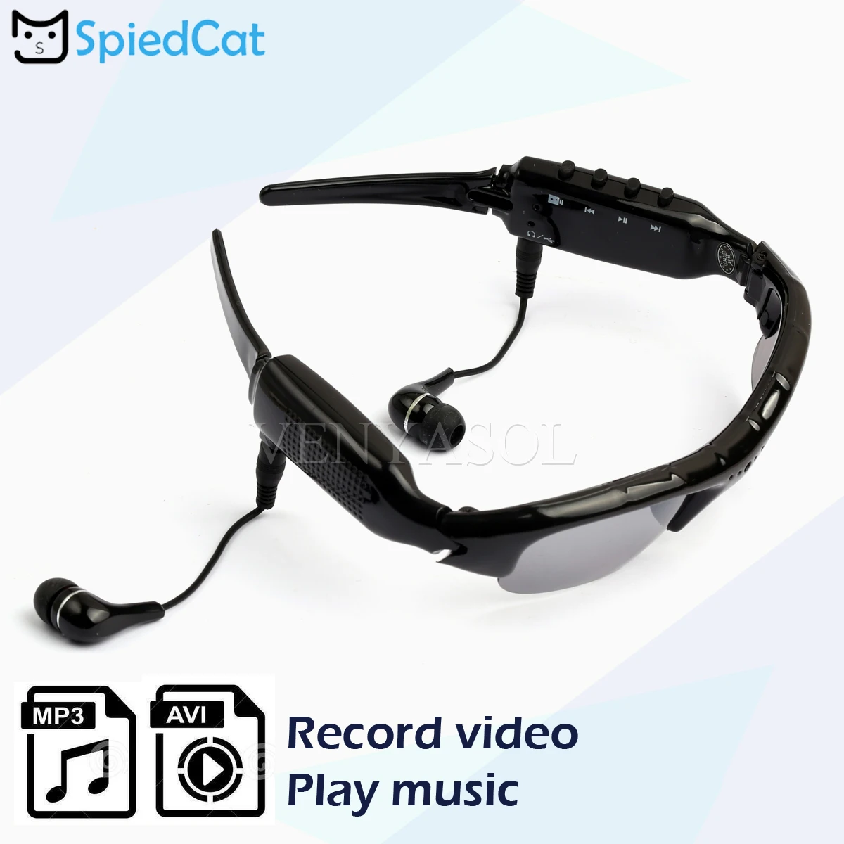 Смарт очки музыкальный видеорегистратор DVR DV MP3 1080P Bluetooth соединение телефон