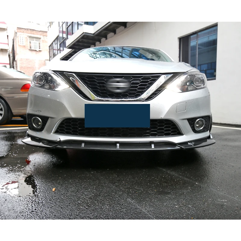 Защитный спойлер для переднего бампера комплект защиты корпуса губ декоративная