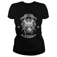 knights of pluto defenders of alexandria womens t shirt