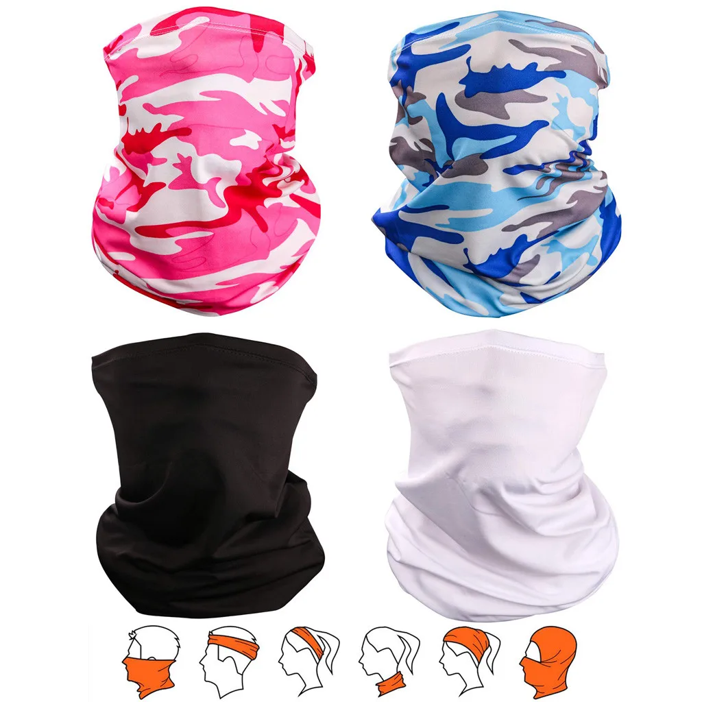 4 шт. карнавальный костюм для мотоциклистов женский и мужской с принтом шарф