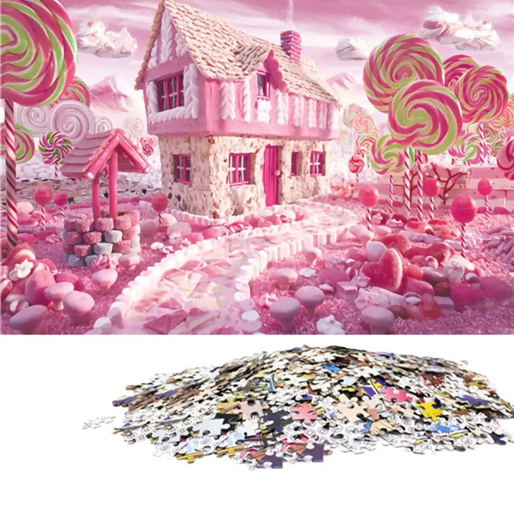 1000 штук пазлы для взрослых Детские пейзаж космические звезды сопряжение