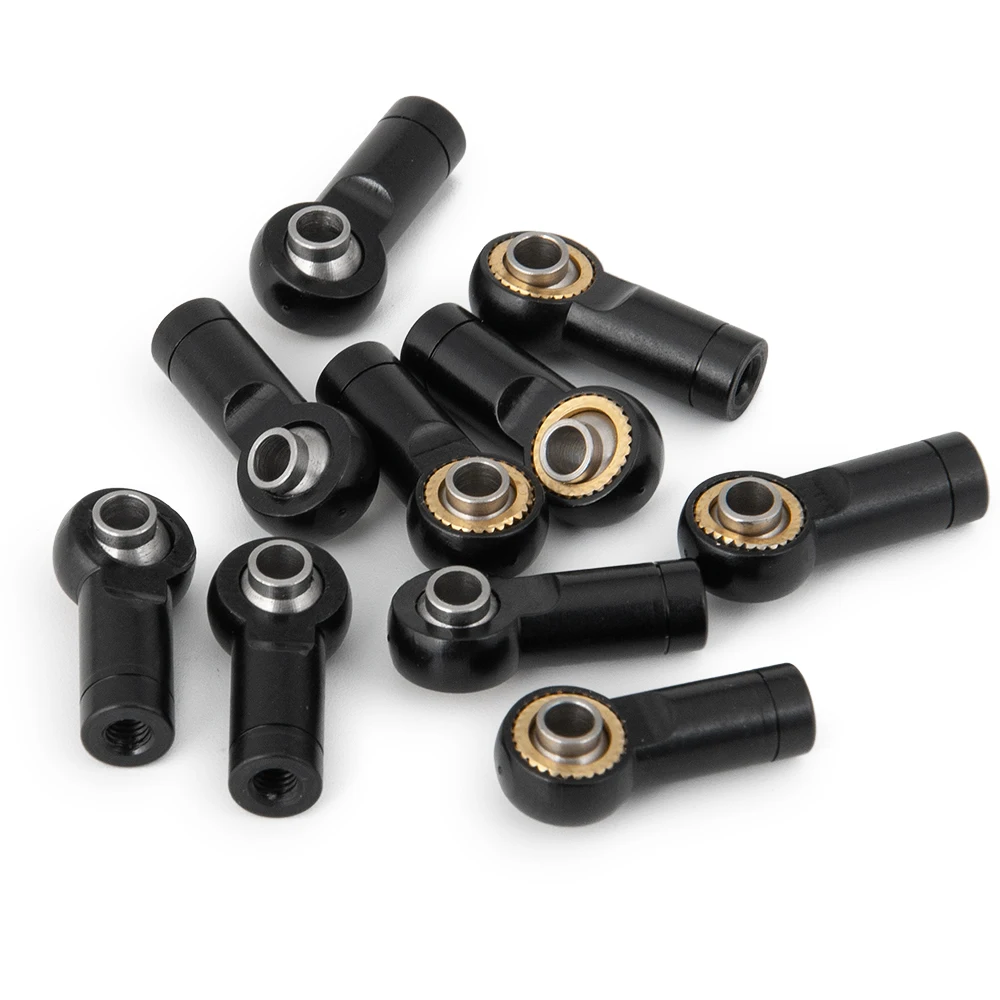 AXSPEED 1/10/20pcs Aluminum M3 Link Rod End Ball Joint CW CCW for SCX10 D90 1/10 RC Car Crawler | Игрушки и хобби