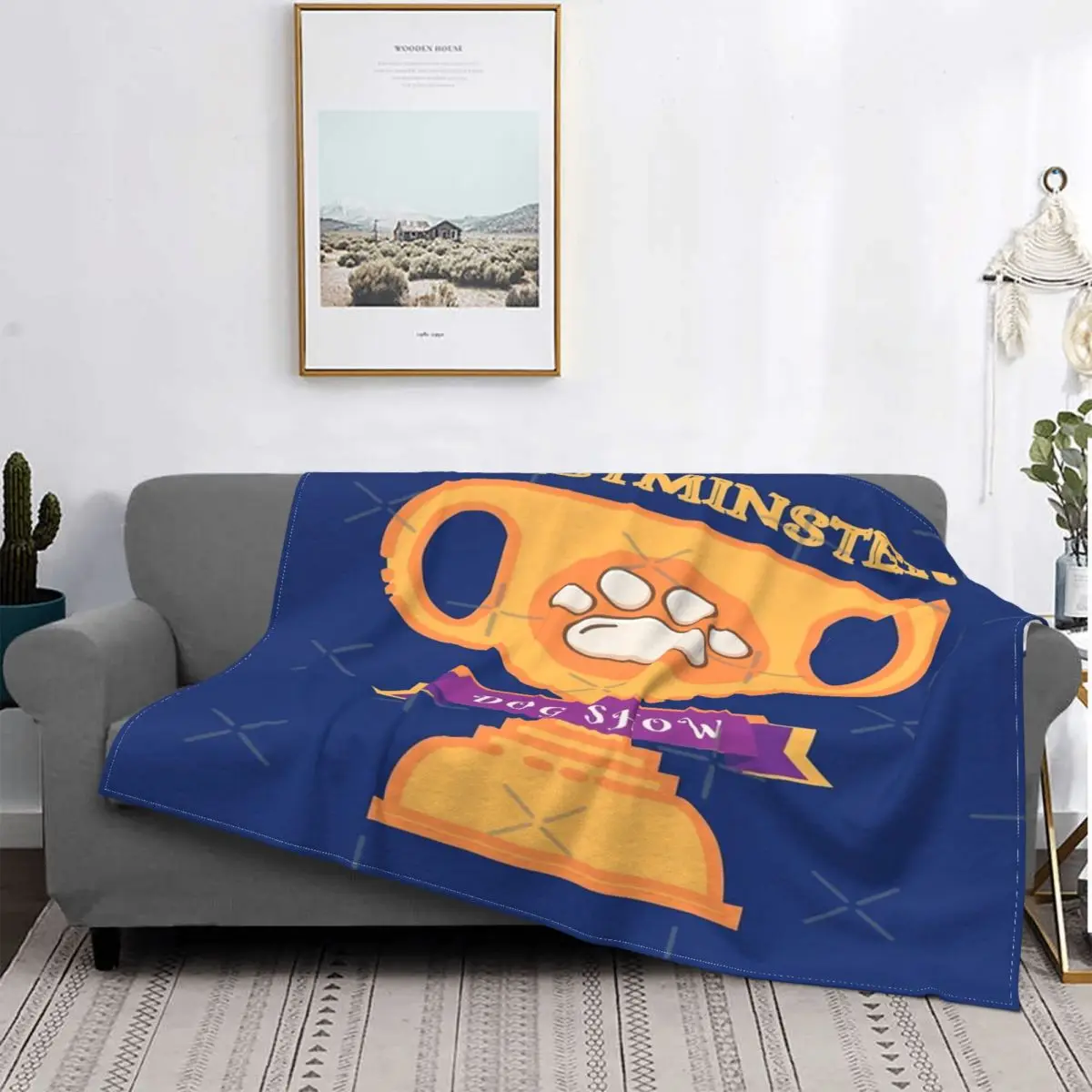 

Manta de London Dog Show 2, para cama cubrecama a cuadros, manta de Anime, manta Kawaii a cuadros en el sofada
