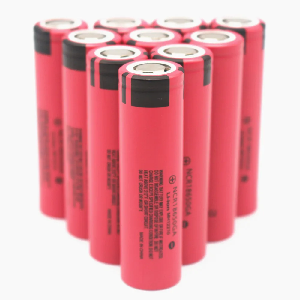 

2021 Original NCR 18650GA High Discharge 3.7V 3500mAh 18650 Rechargeable Battery Suitable for All Kinds of Electronic Products