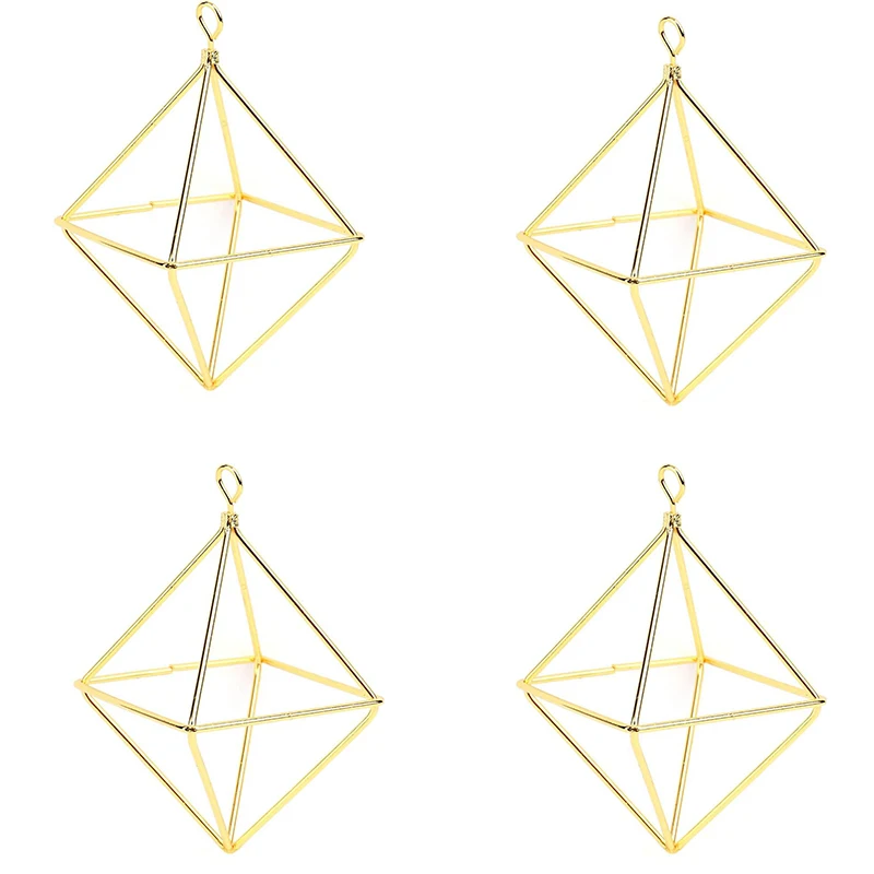 4 шт. отдельно стоящие подвесные плантаторы геометрические кованые