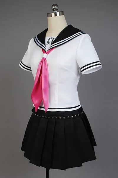 Супер данганронпа ибуки миода косплей костюм униформа для девочек рубашка