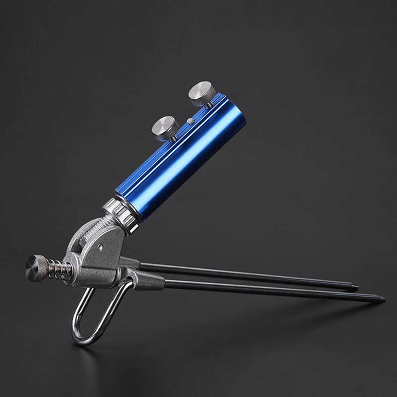 

New Diameter Durable Adjustable Stainless Steel Rod Pole Ground Holder Stand Support Fishing Rod Rests Holders
