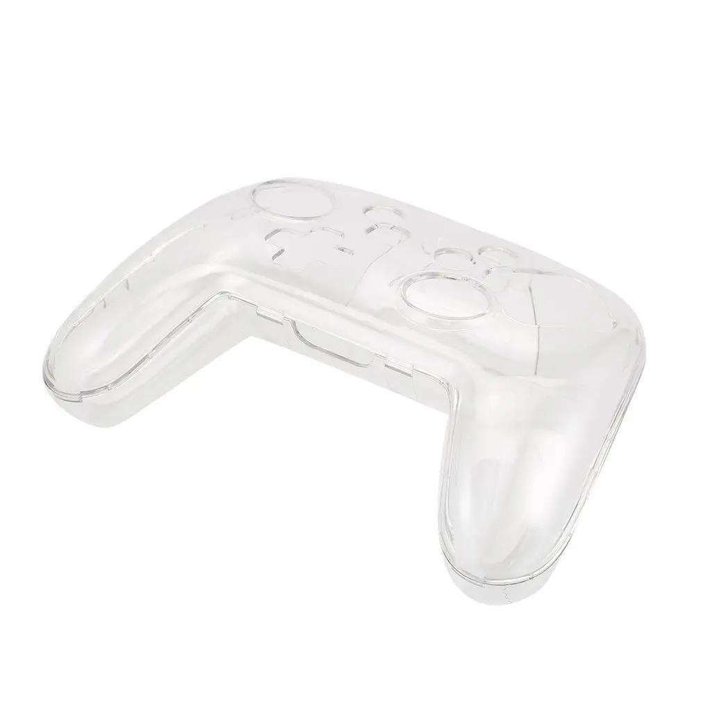 

2021 Case Hard Controller Protective Cover Handle Shell Transparent Clear Crystal for Nintend Nintendo Switch Pro Controller