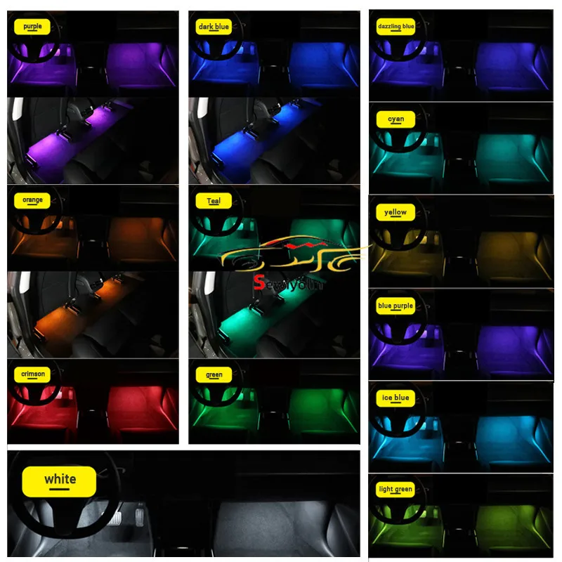 구매 자동차 LED 램프 RGB 스트립 빛 무선 원격 다채로운 분위기 USB 발 빛 인테리어 주변 12V 자동 장식 조명 구매 자동차 LED 램프 RGB 스트립 빛 무선 원격 다채로운 분위기 USB 발 빛 인테리어 주변 12V 자동 장식 조명