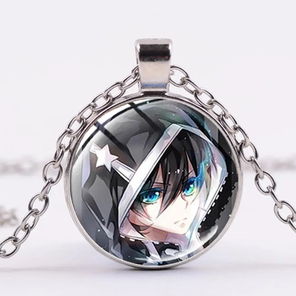 Лидер продаж Черные ожерелье дворецкого Kuroshitsuji Ciel Phantomhive Себастьян Grell Стекло
