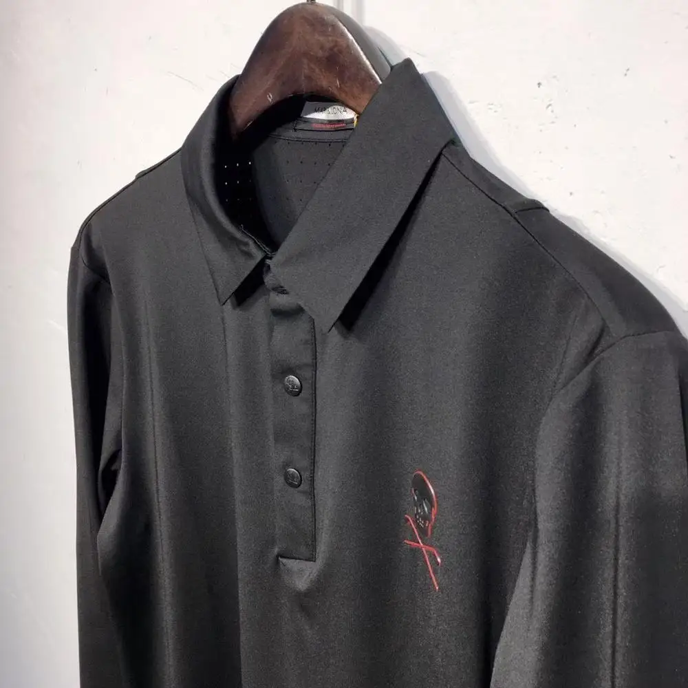 

Men's Golf Autumn New Long Sleeve Casual Sports Polo-Shirt
